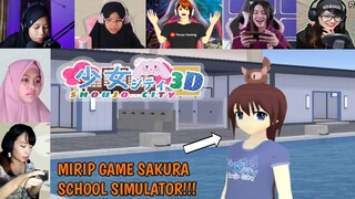 Reaksi Gamer Saat Bermain SHOUJO CITY 3D Pertama Kalinya!!! | Shoujo City 3D Indonesia