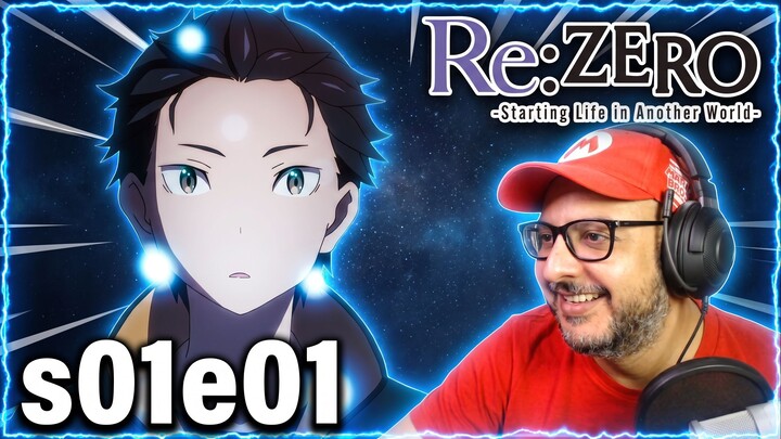 FIRST TIME WATCHING RE:ZERO… WHAT AM I GETTING INTO?! – S01E01 | Reaction 😱🔥