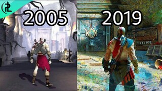 God Of War Game Evolution [2005-2019]