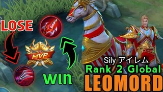 Leomord World Rank No.2  | Full Gameplay by [ Sily アイレム ] - Mobile Legends Bang Bang