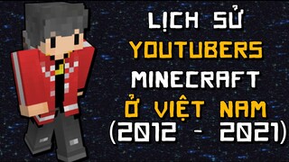 Lịch Sử Các Youtubers Minecraft Việt Nam! (BH. Jaki, Cris Devil Gamer, Oops Zeros,...) | Channy