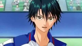 Echizen manipulates the aura (Ova 25)