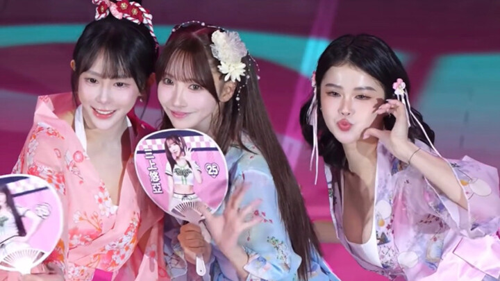 Pengkhayal Formosa Yua Mikami dalam Yukata👘 Sudah Pingsan😍 Tarian Pembuka “Momoland BAAM”