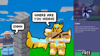 Roblox Bedwars Hide and Seek Challenge!!! (Free Kit)