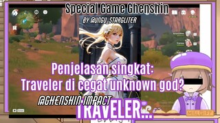 Penjelasan singkat: Traveler di Cegat unknown god