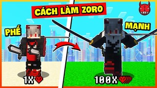Minecraft Nhưng Songfish Làm Zoro Tam Kiếm Cực Ngầu
