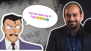 How to draw manga , detective Conan , Togo