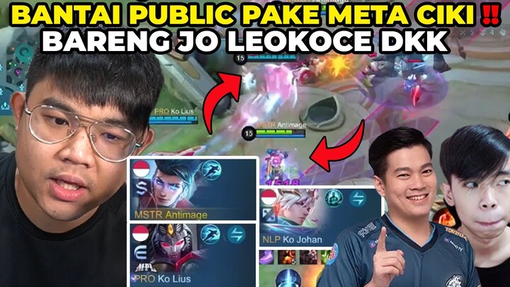 PAKE META CIKI YG LAGI VIRAL EMG OP AJG ‼️ BANTAI PUBLIK BARENG JO , LEOKOCE, EDITORNYA JO, KO LIUS