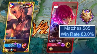 GUSION ULTRA FASTHAND VS BEATRIX ONE SHOT🔥 Fast Combo vs High Damage!!