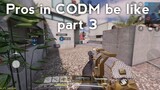 Pros in codm be like part 3 | how to get stealth kills in ranked