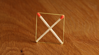 The imagination triggered by a match, this is creativity!
