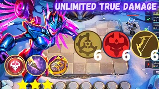 NEW HERO 3 STAR KARRIE 666 IS UNSTOPPABLE | MECH ERA KARRIE HYPER TRUE DAMAGE QUEEN MLBB MAGIC CHESS