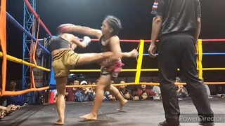Teen Girl Gets KNOCKED OUT and INJURED in Thai Muay Tournament!