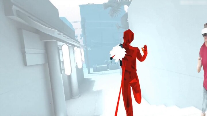 【SUPERHOT VR】Game video: Recuurrence of The Matrix 