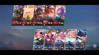 gusiongameplay | gusionmontage | ALL ASPIRANT SKINS WITH YUZUKE AND KATSUO