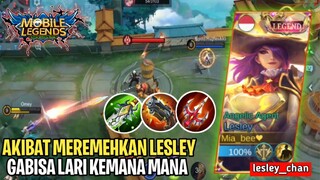 AKIBAT MEREMEHKAN LESLEY