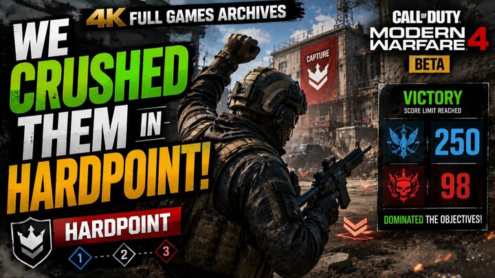 We Crushed Them in Hardpoint! BETA | PC | Call of Duty: Modern Warfare 4