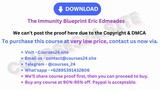 The Immunity Blueprint Eric Edmeades