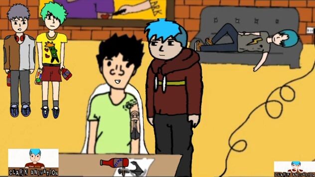 TATTOO / nag patattoo so boy ilong😅😅😂 | Clark Animation