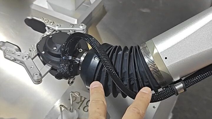 Domestic dual-arm cable-driven robot—yes, I said cable-driven…