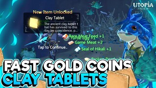 Farm Clay Tablets | Easy & Fast Gold Coins | Utopia:Origin