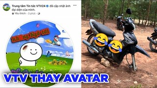 Fanpage chính thức của VTV24 bị ai đó đổi avatar - Top comment Face Book.