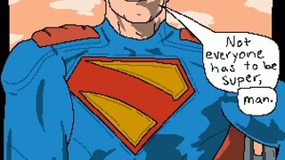 "He fell from the sky, not to rule us — but to remind us what hope looks like🦸‍♂️."
