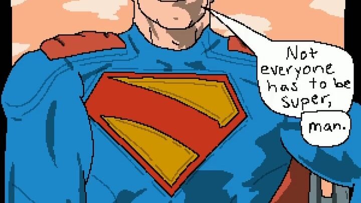 "He fell from the sky, not to rule us — but to remind us what hope looks like🦸‍♂️."