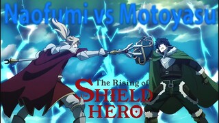 Naofumi vs Motoyasu | The Rising of the Shield Hero | - [English Dub]