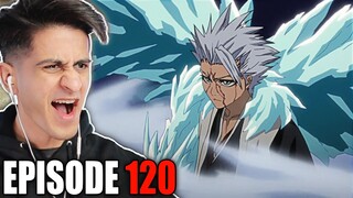 Hitsugaya's Bankai!! || Bleach Episode 120 REACTION