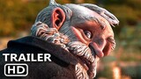GUILLERMO DEL TORO'S PINOCCHIO Trailer 2 (NEW, 2022) Stop-Motion Animated Movie