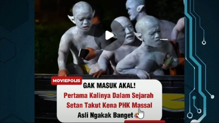 setan takut phk