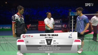 [BWF] MS - Semifinals｜Jonatan CHRISTIE vs LOH Kean Yew H/L | YONEX FRENCH OPEN 2023