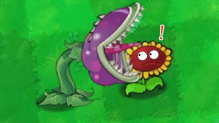 Big-mouth flower, what are you doing!