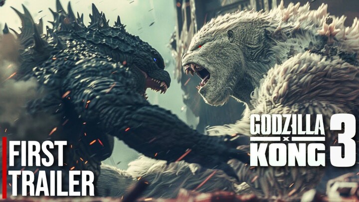 Godzilla X Kong 3 of monster Trailer Konsep