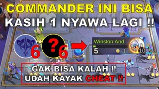 COMMANDER INI BISA KASIH 1 NYAWA LAGI !! GAK BISA KALAH KAYAK CHEAT ! COMBO MAGIC CHESS TERKUAT 2024