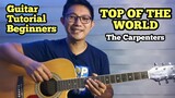 TOP OF THE WORLD | GUITAR TUTORIAL FOR BEGINNERS