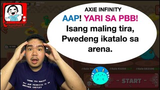 AAP versus PBB | Axie Gameplay (TAGALOG)