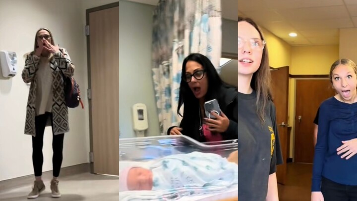 POV: I’ve already given birth, but I haven’t told anyone yet 🙊