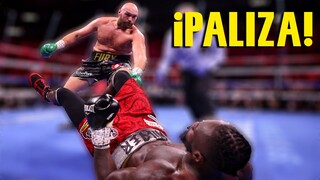 Tyson Fury ARRASA con Deontay Wilder | PELEA DEL AÑO!!!