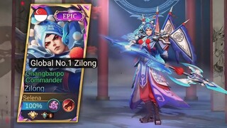 TOP GLOBAL ZILONG GAMEPLAY PENUH EMOSI