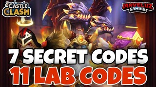 NEW & Active SECRET CODES / LAB CODES | Castle Clash CODES March 2021