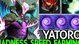 YATORO Faceless Void Madness Speed Farming 950 GPM พร้อม Mjollnir Dota 2