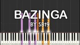 Bazinga by SB19 synthesia piano tutorial | free sheet music