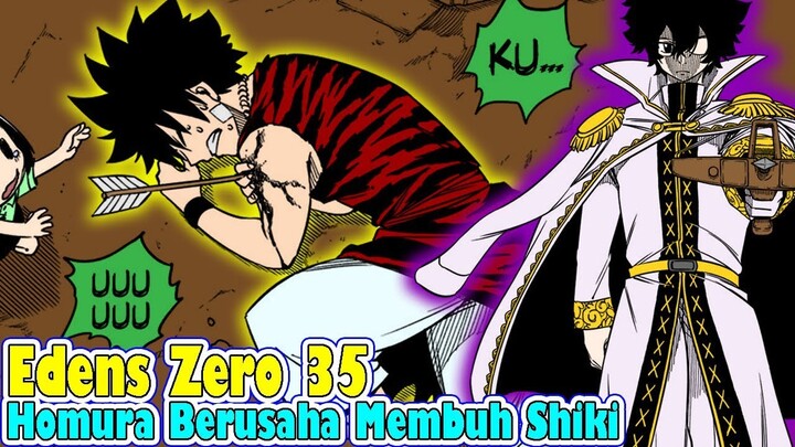 Pembahasan Edens Zero 35, Homura Mencoba Membunuh Shiki, Homura Ingin Bertemu Draken Joe