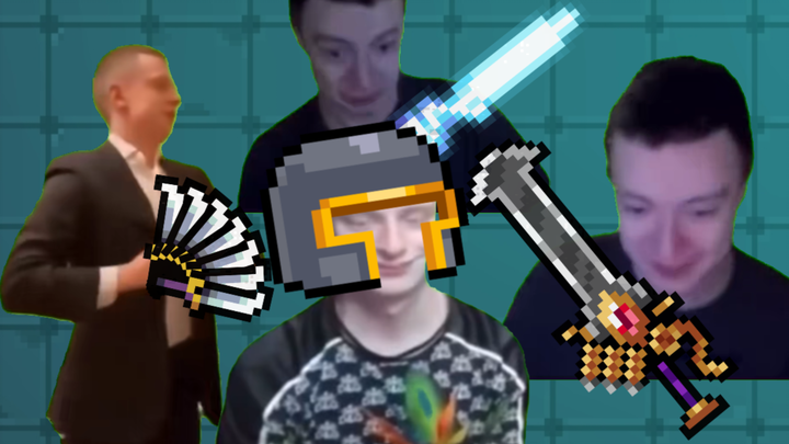 [Soul Knight] When a fully equipped room suddenly joins a knight with original skin