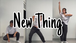 【New Thing】被突然回家的老爸发现录舞｜高中生翻跳｜街头男战士Vata
