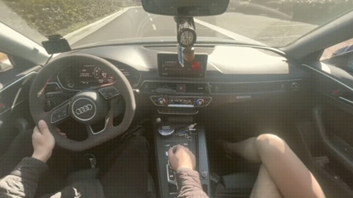 Female Salesperson Who Spent Half an Hour Test-Driving with a Customer