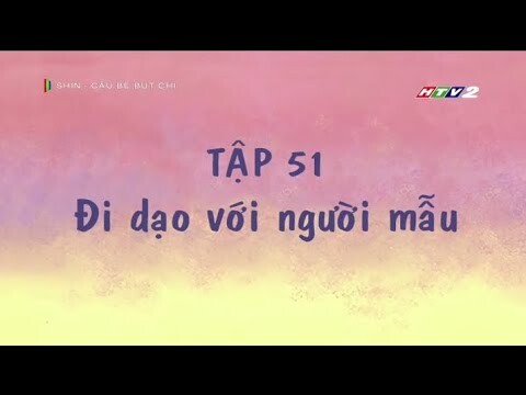 Shin cậu bé bút chì full HD tập 51: Đi dạo với người mẫu