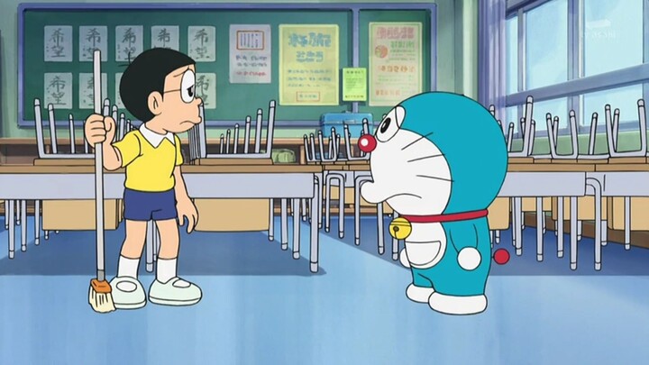 Doraemon (2005) Tập 496: Có ai muốn nuôi mèo Nobita không - Cao bồi săn phần thưởng (Full Vietsub)